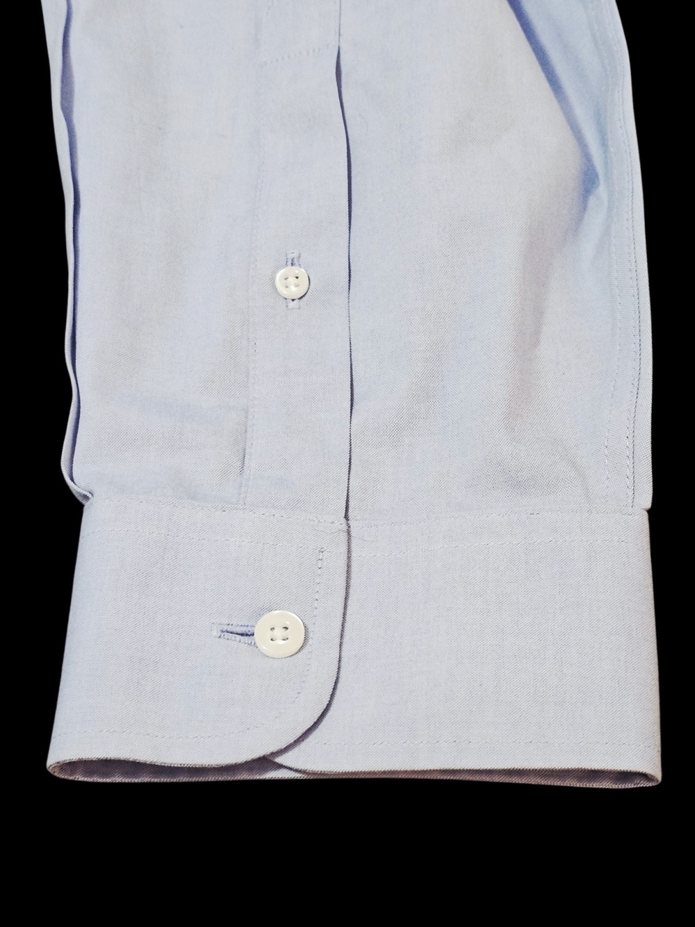 Roundtree & Yorke Light Blue Button-Down Dress Shirt - Picture 5 of 15